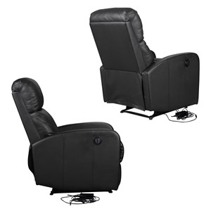 Fauteuil électrique inclinable relax noir