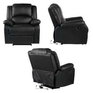 Fauteuil électrique inclinable cloud noir