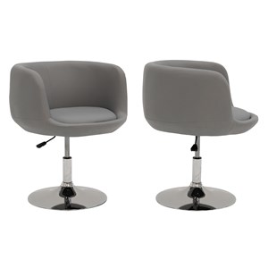 Tabouret de bar gris nolan