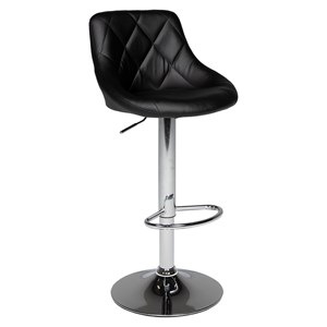 Tabouret de bar noir jasper