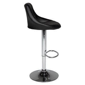 Tabouret de bar noir jasper