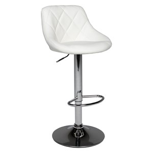Tabouret de bar blanc jasper