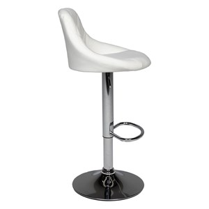 Tabouret de bar blanc jasper