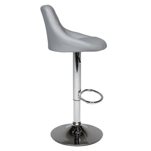 Tabouret de bar gris jasper