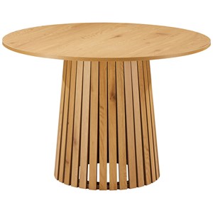 Table à manger ronde 110cm style scandinave liv