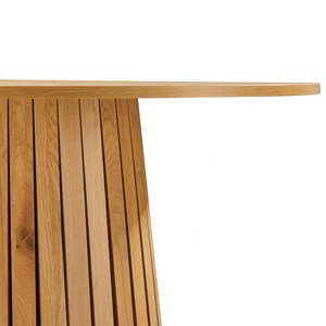 Table à manger ronde 110cm style scandinave liv