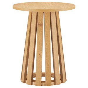 Table d'appoint ronde style scandinave liv