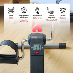 Pédalier pliable bras et jambes fishtec screen