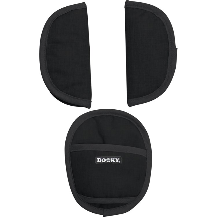 Protections pour sangles de siège auto black