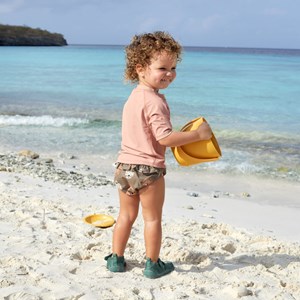 T-shirt anti-uv leopard pink (19-24 mois)