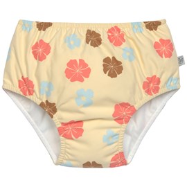 Maillot de bain couche fleurs vanille (19-24 mois)