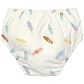 Maillot de bain couche planches de surf écru (25-36 mois)