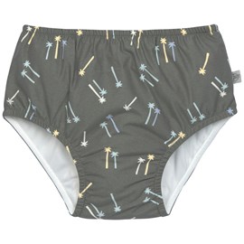 Maillot de bain couche palmiers olive fonc (19-24 mois)