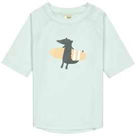 T-shirt anti-uv crocodile vert écume (19-24 mois)