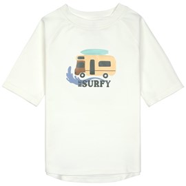 T-shirt anti-uv camper écru (19-24 mois)