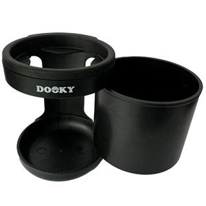 Porte-gobelet et porte-snack pour poussette