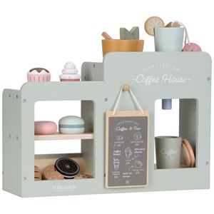 Grande machine à café en bois fsc