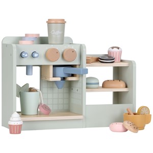 Grande machine à café en bois fsc