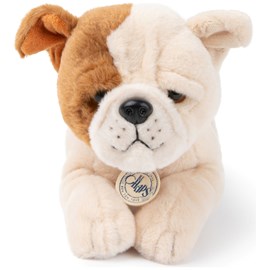 Peluche bertha le bulldog américain (20 cm)