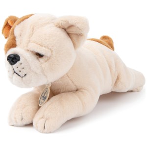 Peluche bertha le bulldog américain (20 cm)