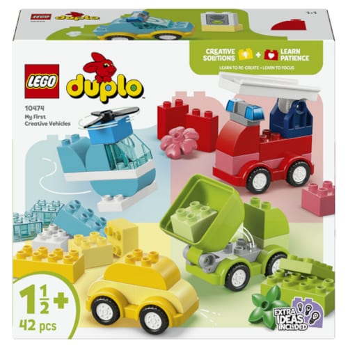 Lego - LEGO® DUPLO® Les véhicules créatifs Mes 1ers pas 10474