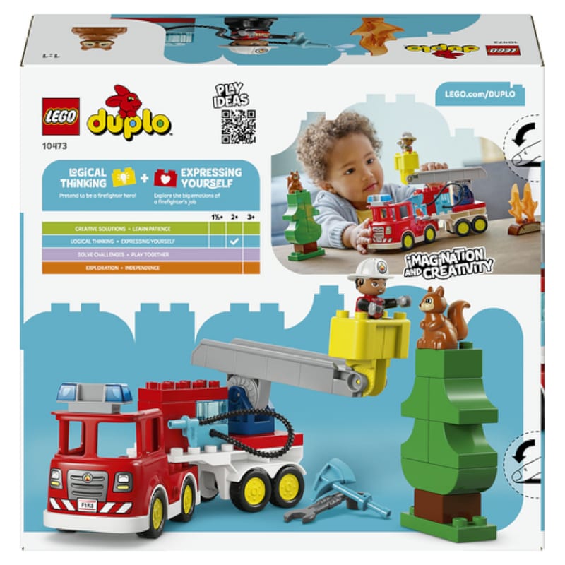 LEGO® DUPLO® Le camion de pompiers Ma ville 10473 (Lego) - Image 1