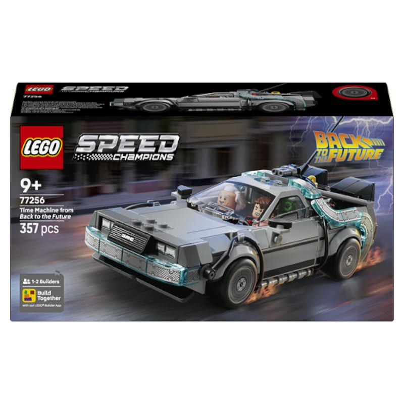 LEGO® Speed Champions Machine à remonter le temps Retour vers le futur 77256