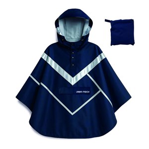 T'nb - poncho de pluie imperméable réfléchissant bleu - taille m