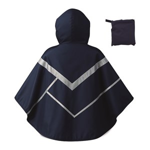 T'nb - poncho de pluie imperméable réfléchissant bleu - taille m