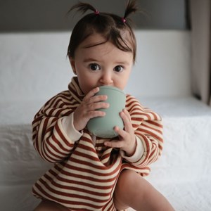 Tasse à bec en silicone sand