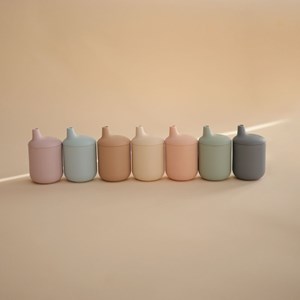Tasse à bec en silicone sand