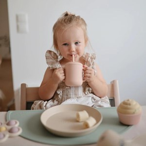 Tasse à paille blush