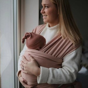Bonnet de naissance côtelé cedar