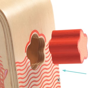 Boîte à formes baby couleur multi boita