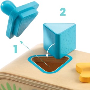 Boîte à formes baby couleur multi boita