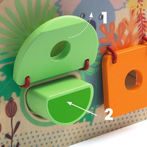Boîte à formes baby couleur multi boita