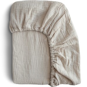 Drap housse en mousseline de coton
