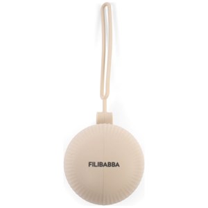 Range sucette en silicone ivoire