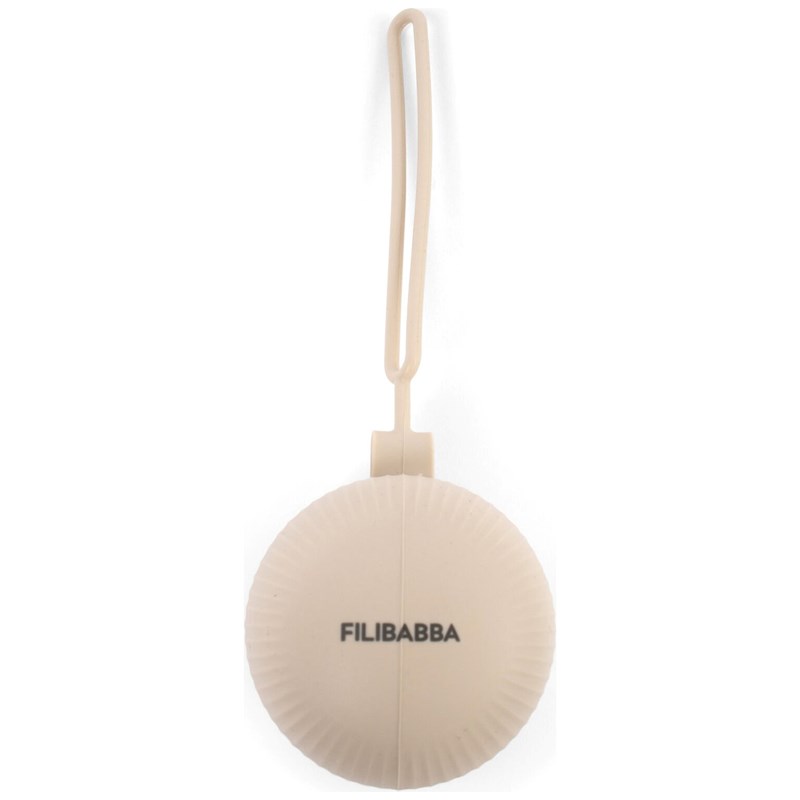 Range sucette en silicone ivoire