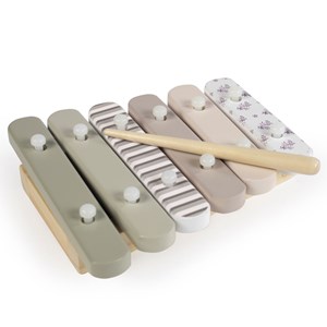 Ensemble d'instruments de musique en bois botton
