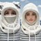 Bonnet de protection contre le froid femme - blanc Blanc