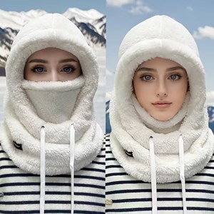Bonnet de protection contre le froid femme - blanc Blanc