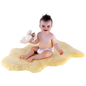 Peau d'agneau naturelle