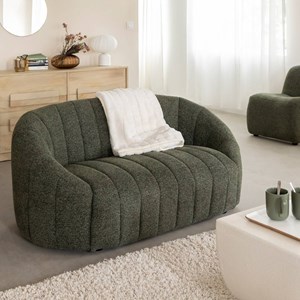 Canapé en tissu vert