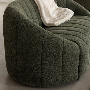 Canapé en tissu vert