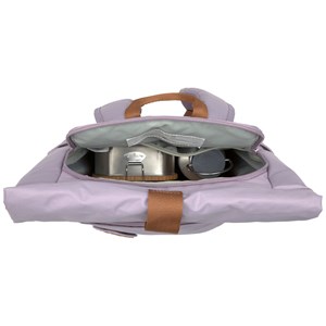 Cartable cp rolltop little gang mauve