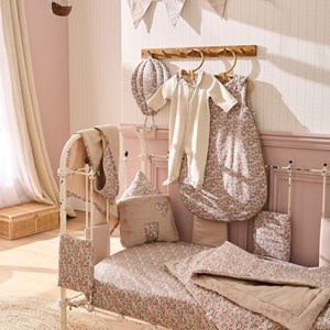 Lange en double gaze de coton gaufré afternoon tea (70 x 70 cm)