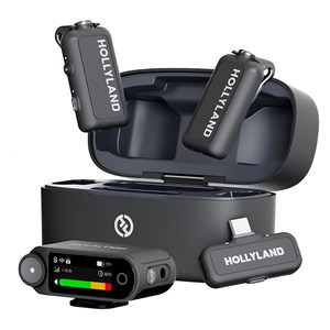 Hollyland lark max 2 combo wireless microphone