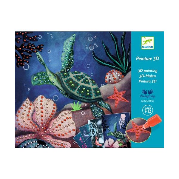 Peinture enfant djeco abysses
