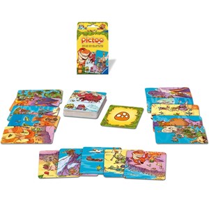 Jeu enfant pictoo dinosaures